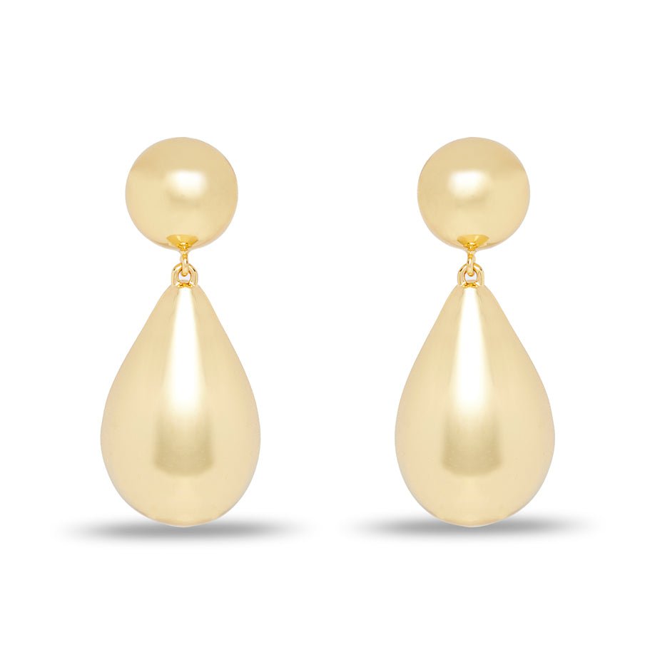 Golden Small Pearl Drop Earring for Women | FashionCrab.com
